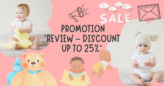 🎉 Promotion “Review – Discount up to 25%” 🎉