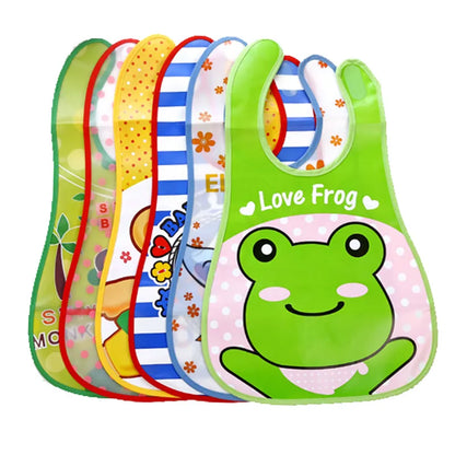 CartoonComfort Waterproof Baby Bibs