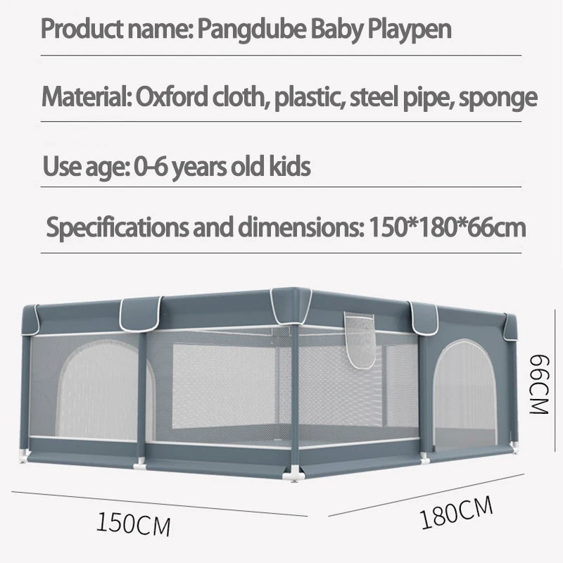 WonderPlay Foldable Baby Playpen Set