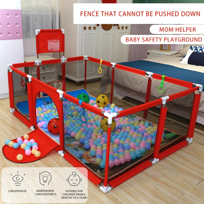 IMBABY Kids Safety Playpen Fence