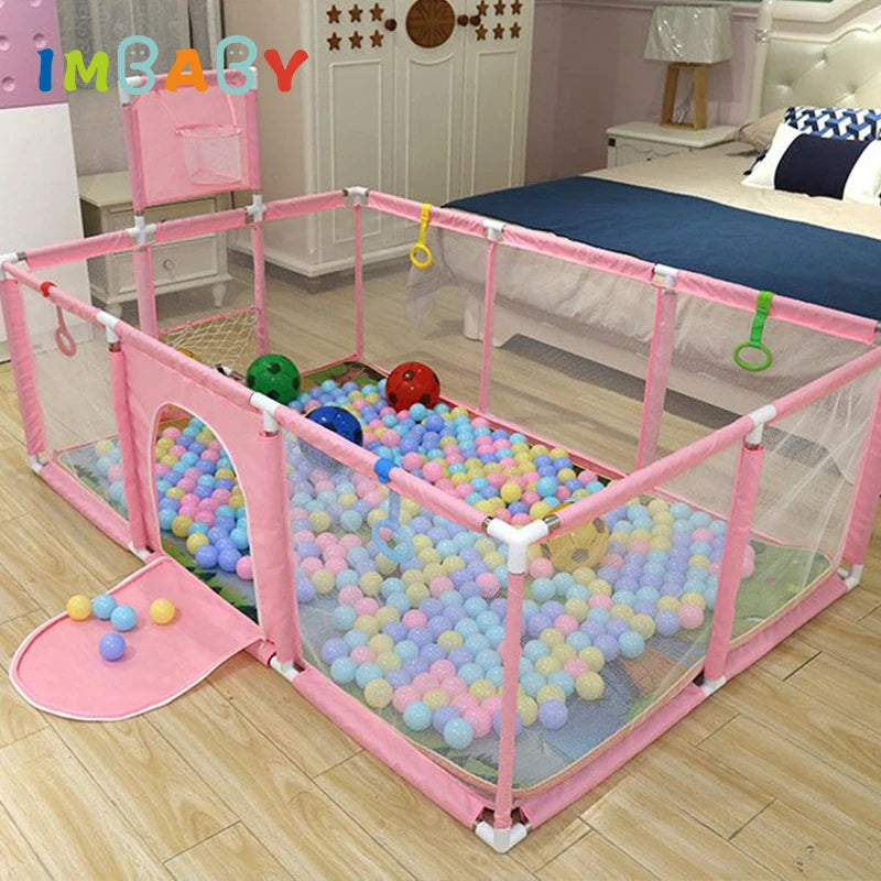 IMBABY Kids Safety Playpen Fence