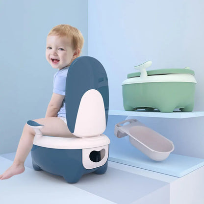 Cartoon Penguin Portable Baby Potty Training Seat