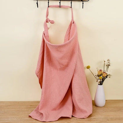 BreatheEasy Nursing Veil: Adjustable Breastfeeding Cover