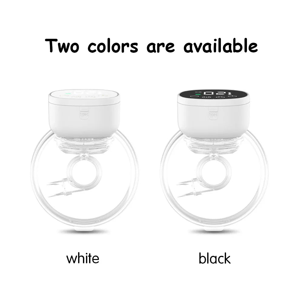 WhisperWear Duo: Silent Hands-Free Electric Breast Pump (2pcs) 180ml