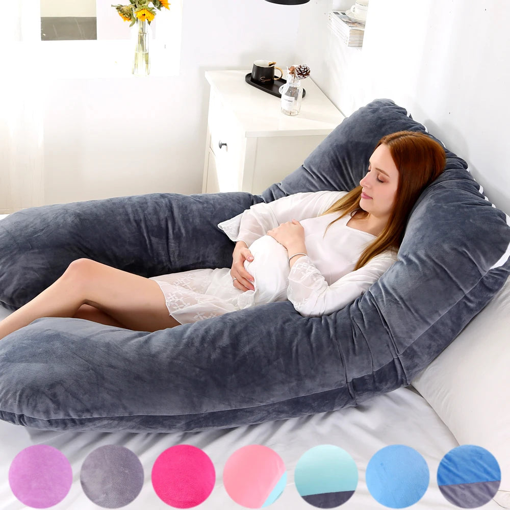 ComfortZone Gravida U-Type Pregnancy Pillow