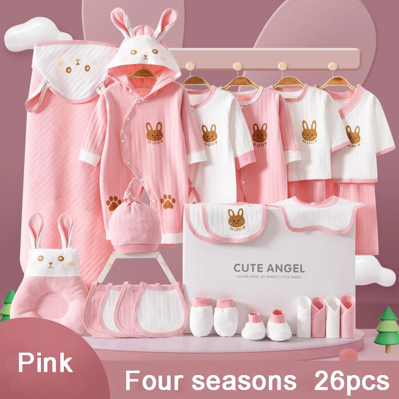 Rabbit Delight Newborn Baby Clothing Set