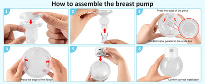 "MomEase Express: Wireless Wearable Breast Pump"