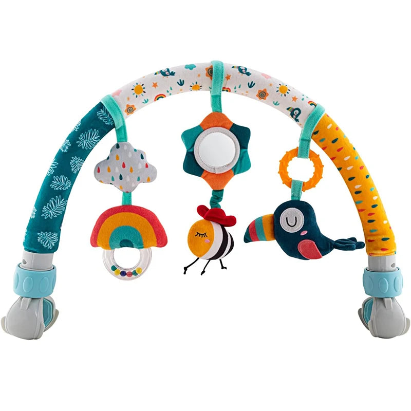 MelodyMates Stroller Arch: Clip-On Musical Sensory Toy