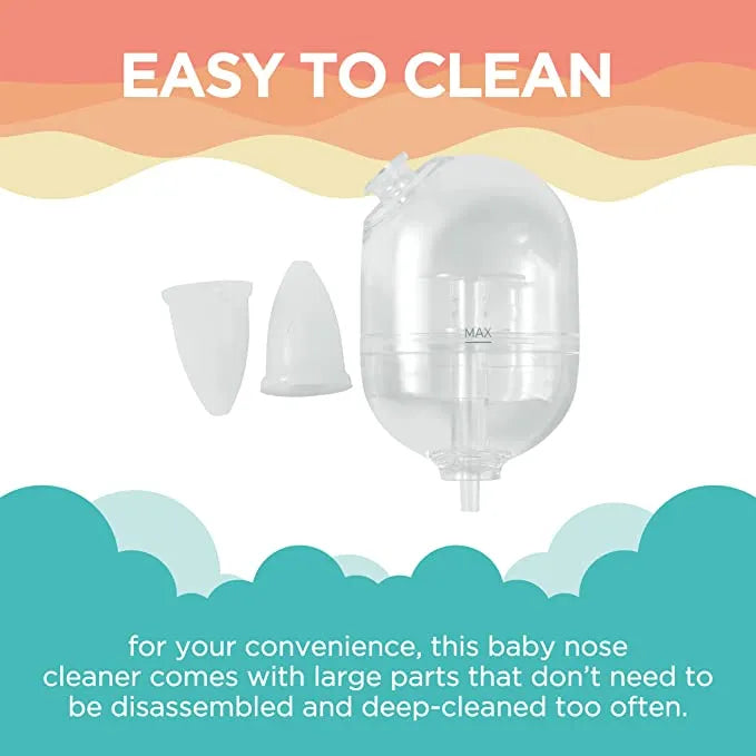 MelodyClear Electric Nasal Aspirator: Music, Light, and Comfort for Baby's Nose