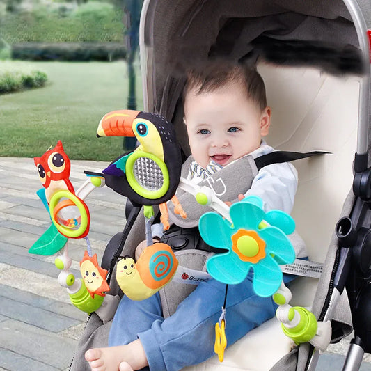 MelodyMates Stroller Arch: Clip-On Musical Sensory Toy