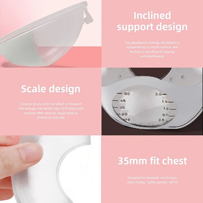 SoftFlow MilkSaver: Silicone Breast Milk Collector