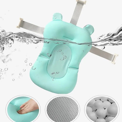 FlexiBath Support Pad: Portable Adjustable Baby Bathtub Cushion