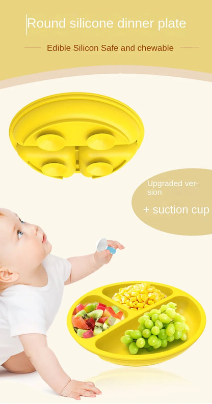 PurePlates: Stylish and Safe Silicone Children's Tableware Set