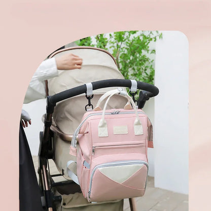 SunnyMom™️ Summer Nylon Multifunctional Mother and Baby Travel Backpack