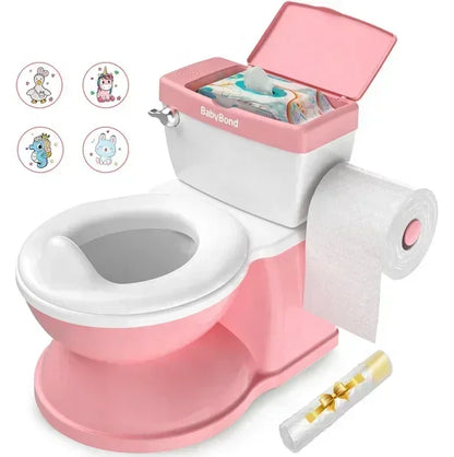 Cartoon Baby Training Toilet Seat Ladder