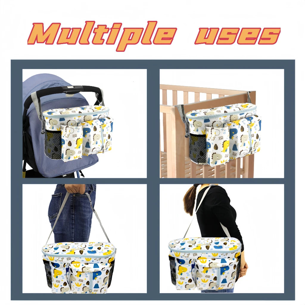 "StrollerMate™️ Baby Stroller Organizer Diaper Bag Tote"