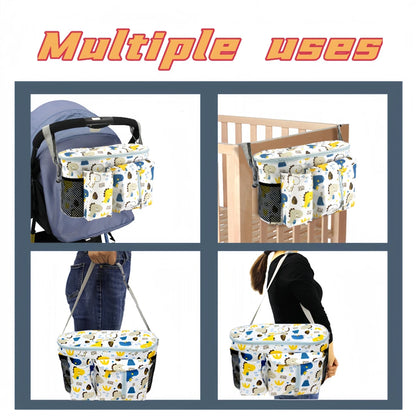 "StrollerMate™️ Baby Stroller Organizer Diaper Bag Tote"