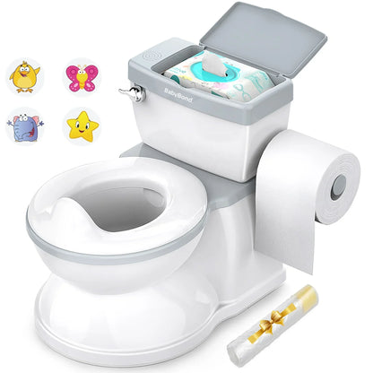 Cartoon Baby Training Toilet Seat Ladder