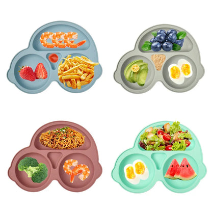 PurePlates: Stylish and Safe Silicone Children's Tableware Set