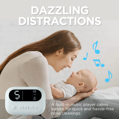 MelodyClear Electric Nasal Aspirator: Music, Light, and Comfort for Baby's Nose