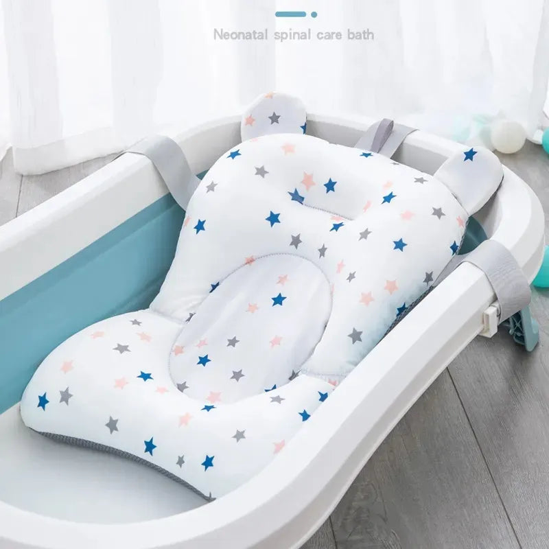 FlexiBath Support Pad: Portable Adjustable Baby Bathtub Cushion