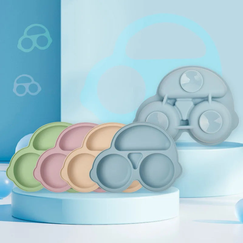 PurePlates: Stylish and Safe Silicone Children's Tableware Set