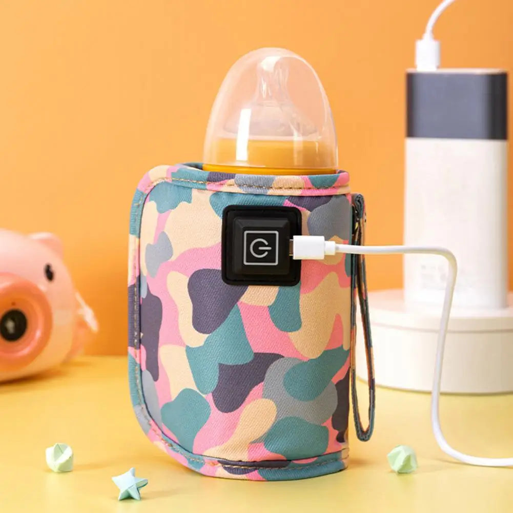 WarmBuddy USB Bottle Warmer: Travel Stroller Insulated Bag