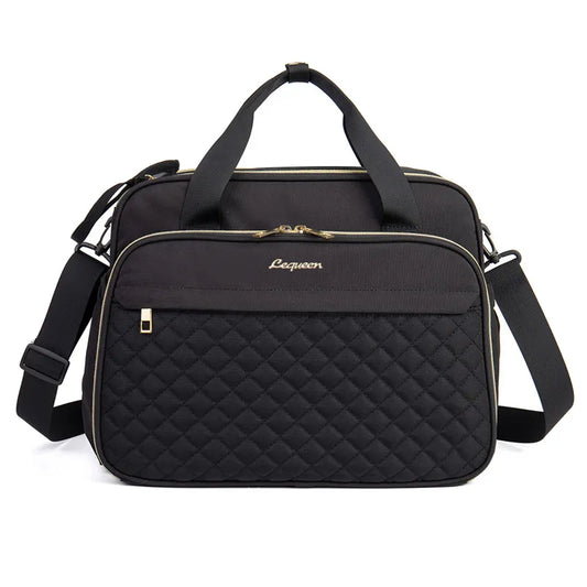 Black Elegance: New Style Waterproof Diaper Bag