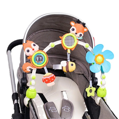 MelodyMates Stroller Arch: Clip-On Musical Sensory Toy