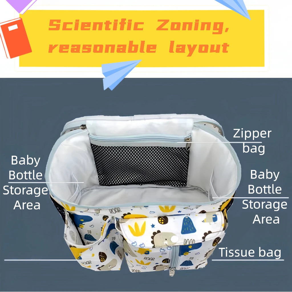 "StrollerMate™️ Baby Stroller Organizer Diaper Bag Tote"