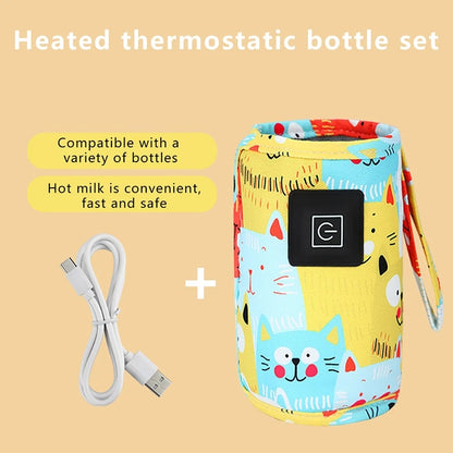 WarmNJoy USB Bottle Warmer: Travel Stroller Insulated Bag