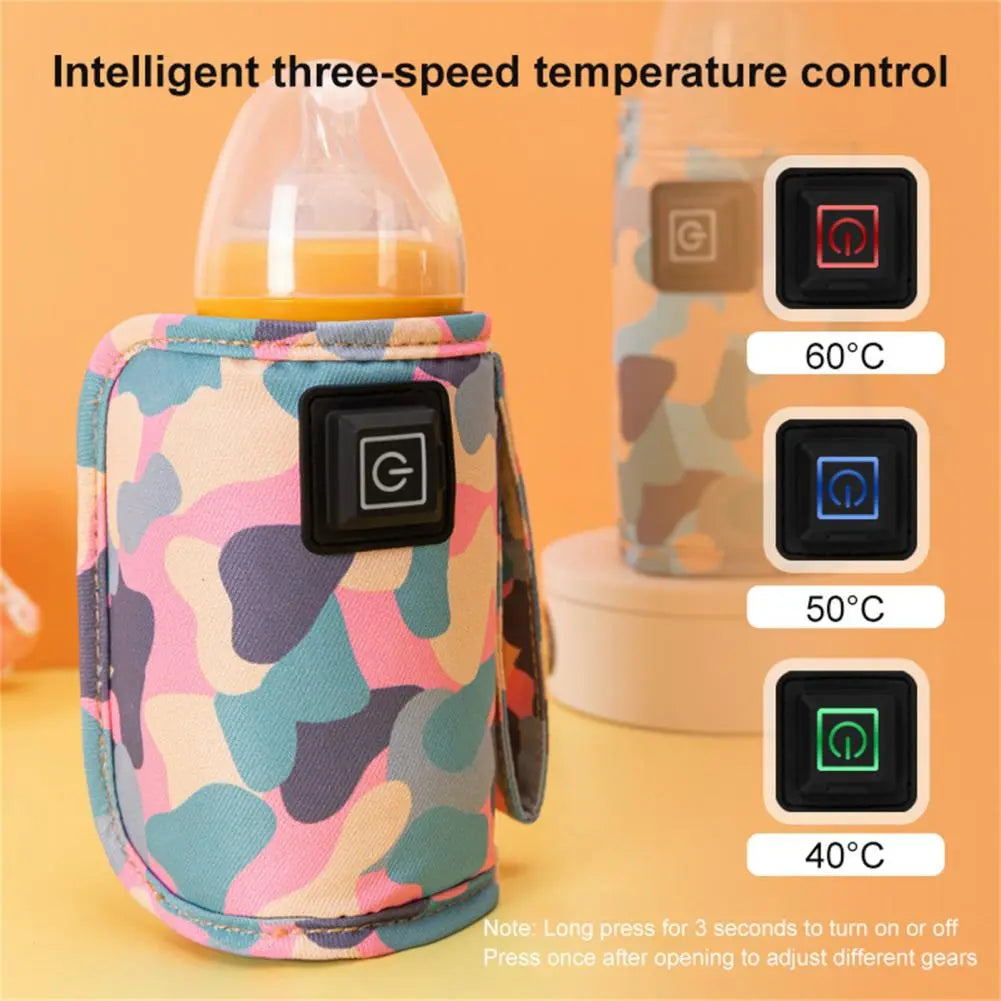 WarmBuddy USB Bottle Warmer: Travel Stroller Insulated Bag