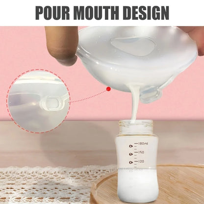 SoftFlow MilkSaver: Silicone Breast Milk Collector