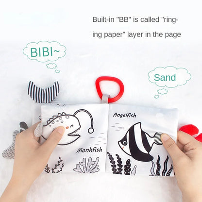 Black & White Sensory Explorer: Infant Cloth Book