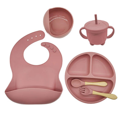 SuctionJoy Kids Silicone Tableware Set