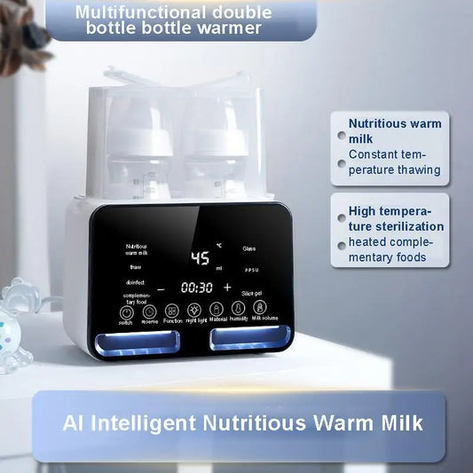 TempEase BabyChef: Newborn Bottle Warmer & Sterilizer with Timer