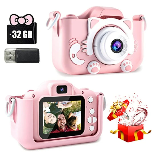 Mini Kids Camera Toy - Digital Camera for Boys/Girls with Video Recording