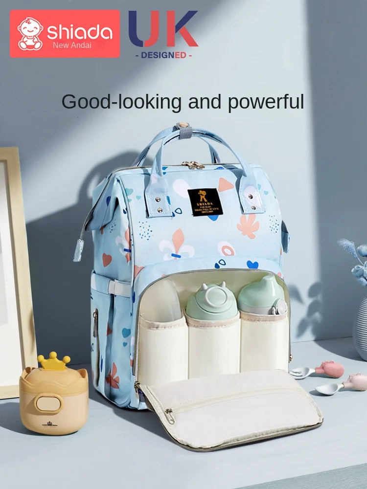 BlossomMom™️ 2024 Floral Diaper Backpack - Lightweight, Large Capacity, Waterproof