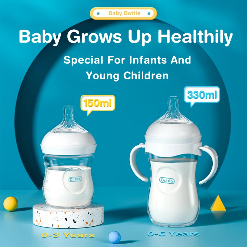 SafeStart Baby Bliss: BPA-Free Feeding Bottle with Handle